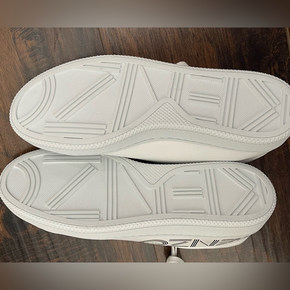 Kenzo Tennix White Leather Women's Sneakers View 4